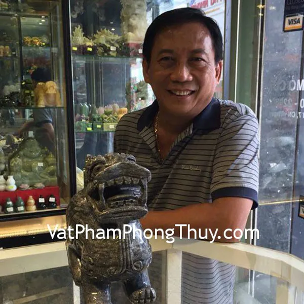 Chú Hàng - Khách hàng mua Tỳ hưu Bắc kinh đen khủng BKD_L