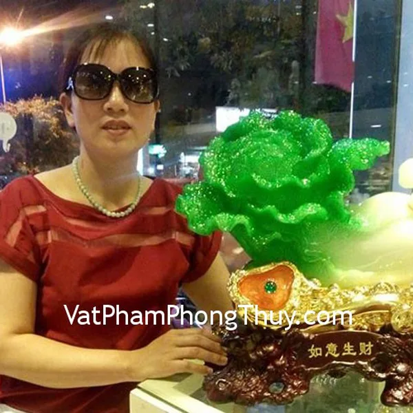 Chị Báu- khách hàng mua bắp cải K180M