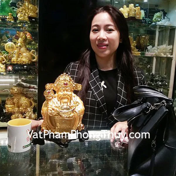 Chị Vân - Khách hàng mua Quả  cầu thạch anh trắng GM148-1320