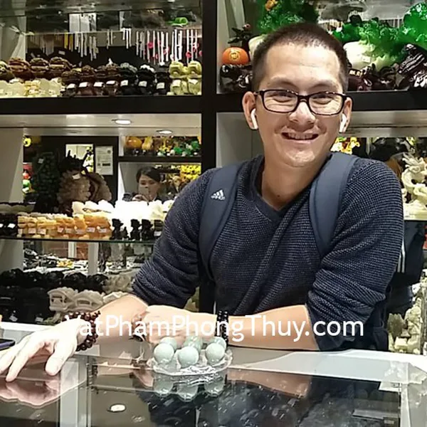 Anh Tuấn - khách hàng mua đĩa thất tinh ngọc đông linh GM094 và phật bản mệnh bình an S6842-6, S6508-4