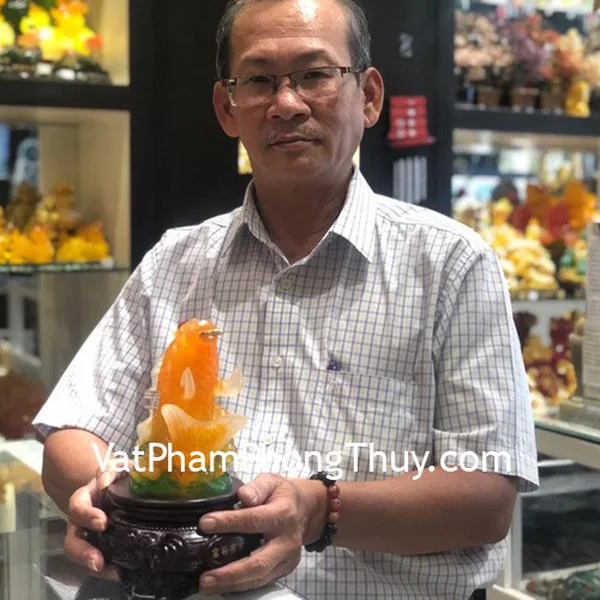 Chú Hiểu - khách hàng mua cá chép lưu ly LN170