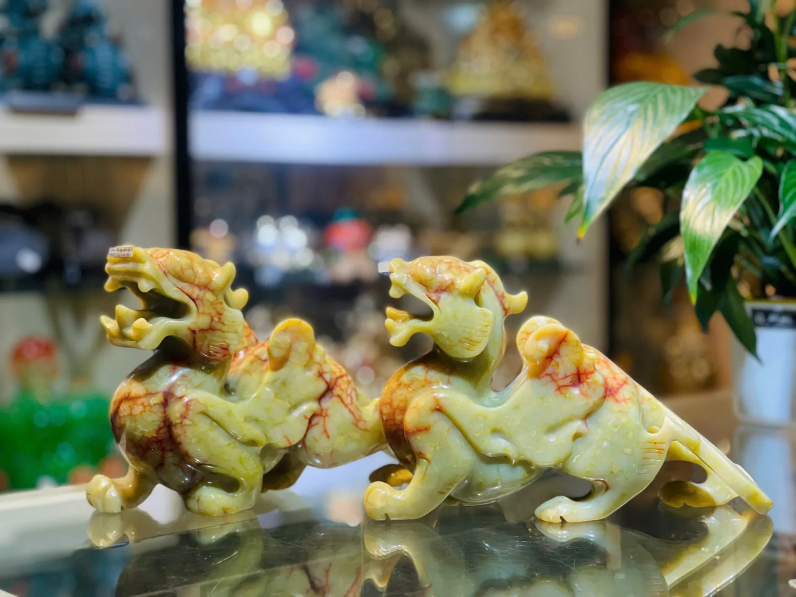 Tỳ hưu tiêu ngọc xanh gân huyết lớn GM018
