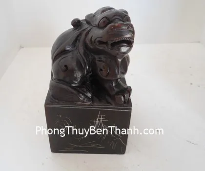 Ấn Tỳ hưu đá hắc ngà FDT216