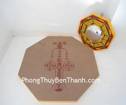 Bát quái kim loại lớn lõm Q002