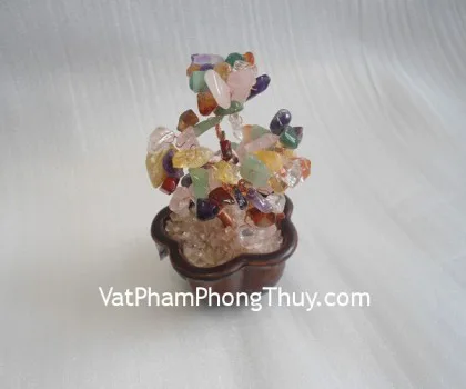 Cây đá thạch anh vàng lớn, dáng cao FCA201