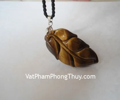 Mặt đeo cổ Hổ Phách Ba Lan A+++ khắc hình... S6350
