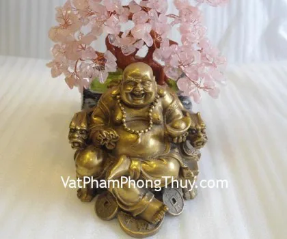 Mặt đeo cổ Phật Di Lặc vân xanh (31.9g) S6627-S4-3126