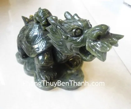 Rùa đầu rồng lam ngọc trung H065