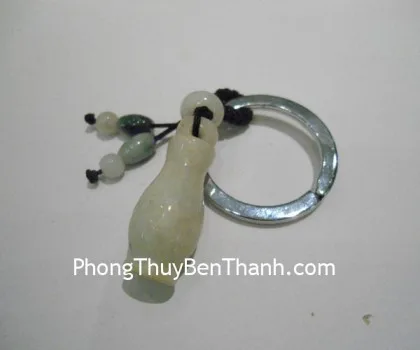 Móc khóa bảo bình quan âm Miến Điện S075