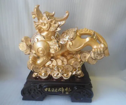 Tỳ hưu vàng trên đống vàng to - vượng tài bích tà FH134G