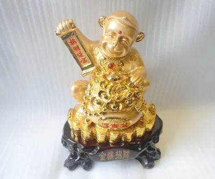 Khỉ cõng đào trên long quy-mãn đới như quy FK001M
