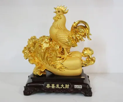 Gà vàng trên bắp cải lớn - Cung hỷ phát đại tài G047A