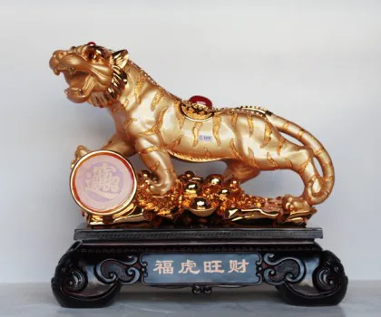 Hổ vàng khủng trên núi tiền vàng - Phước hổ vượng tài C119A