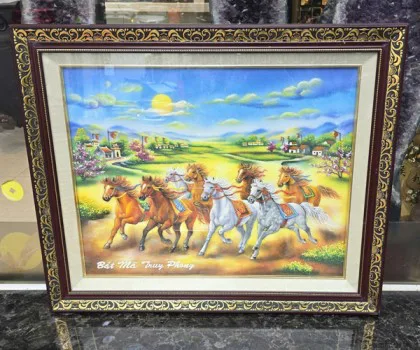 Tranh Bát Mã Truy Phong NGUA2609
