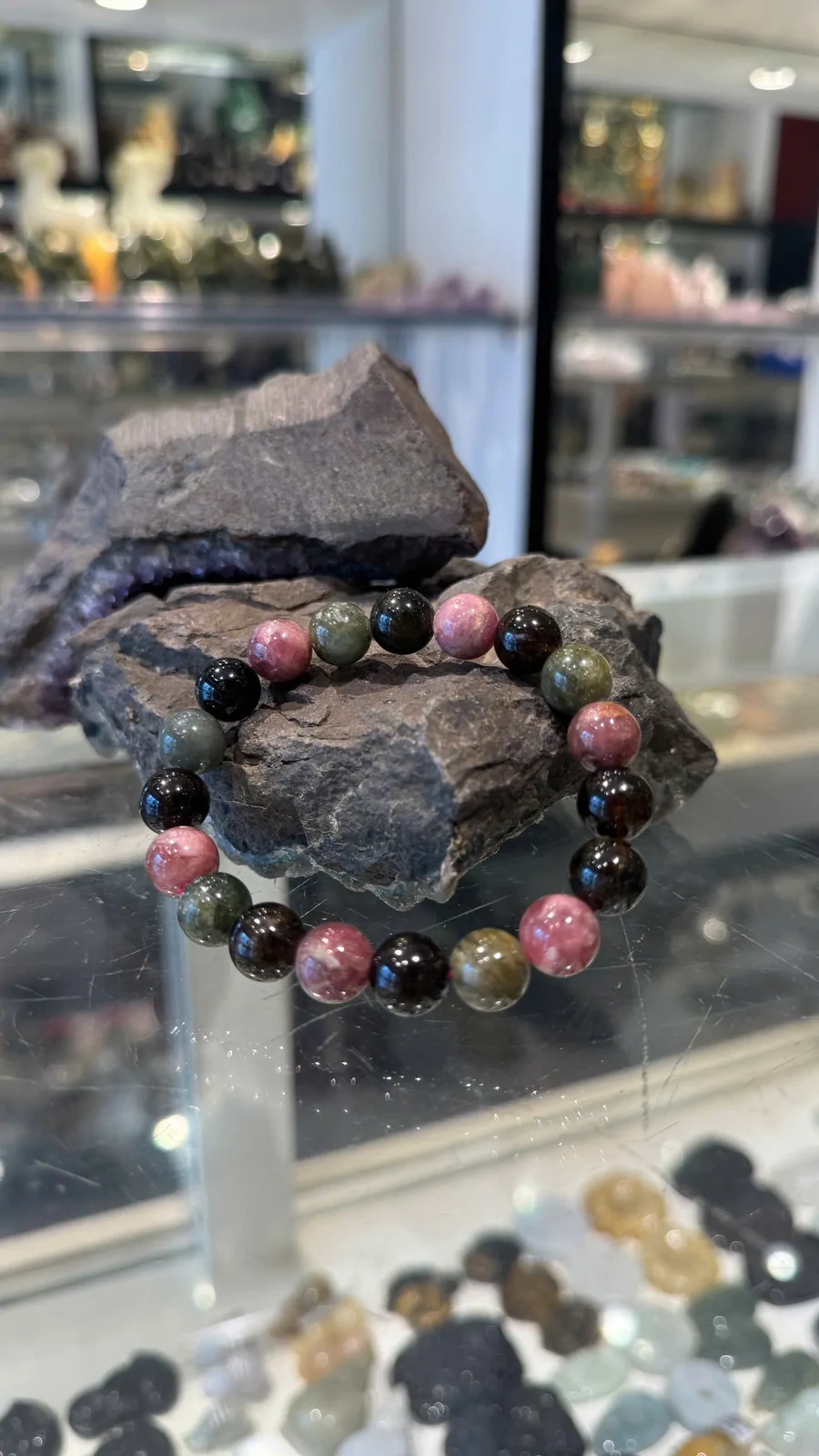 Chuỗi hồng lục bảo A (31.7g - 19bi) S6660-S4-6657