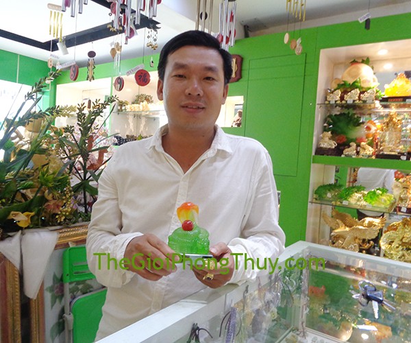 Anh Sơn - Khách Hàng mua Rắn vàng tài vận nhỏ FH438G