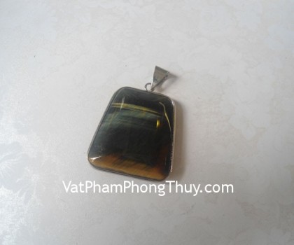 Mặt đeo cổ Phật Di Lặc vân xanh (18.5g) S6627-S4-1813