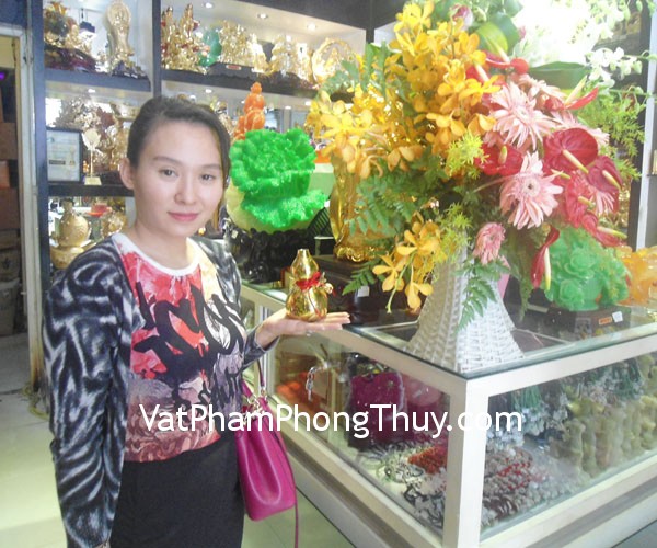 Chị Huyền - khách hàng mua hồ lô đồng D110