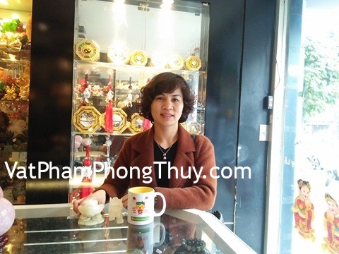 Chị Kim Oanh - Khách hàng mua Tỳ hưu thanh ngọc nhỏ H009 ,Thiềm thừ Cẩm thạch CTT-S
