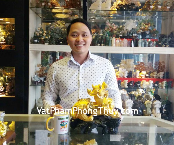 Anh Nhỡ - khách hàng mua Tỳ hưu sa kim C045A